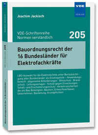 Vorderes Coverbild Bauordnungsrecht der 16 Bundesländer für Elektrofachkräfte
