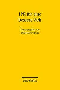 Vorderes Coverbild IPR für eine bessere Welt