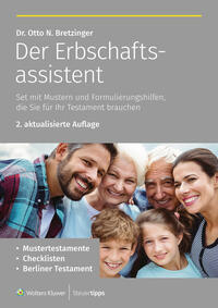 Vorderes Coverbild Der Erbschaftsassistent