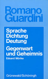 Vorderes Coverbild Sprache - Dichtung - Deutung /Gegenwart und Geheimnis