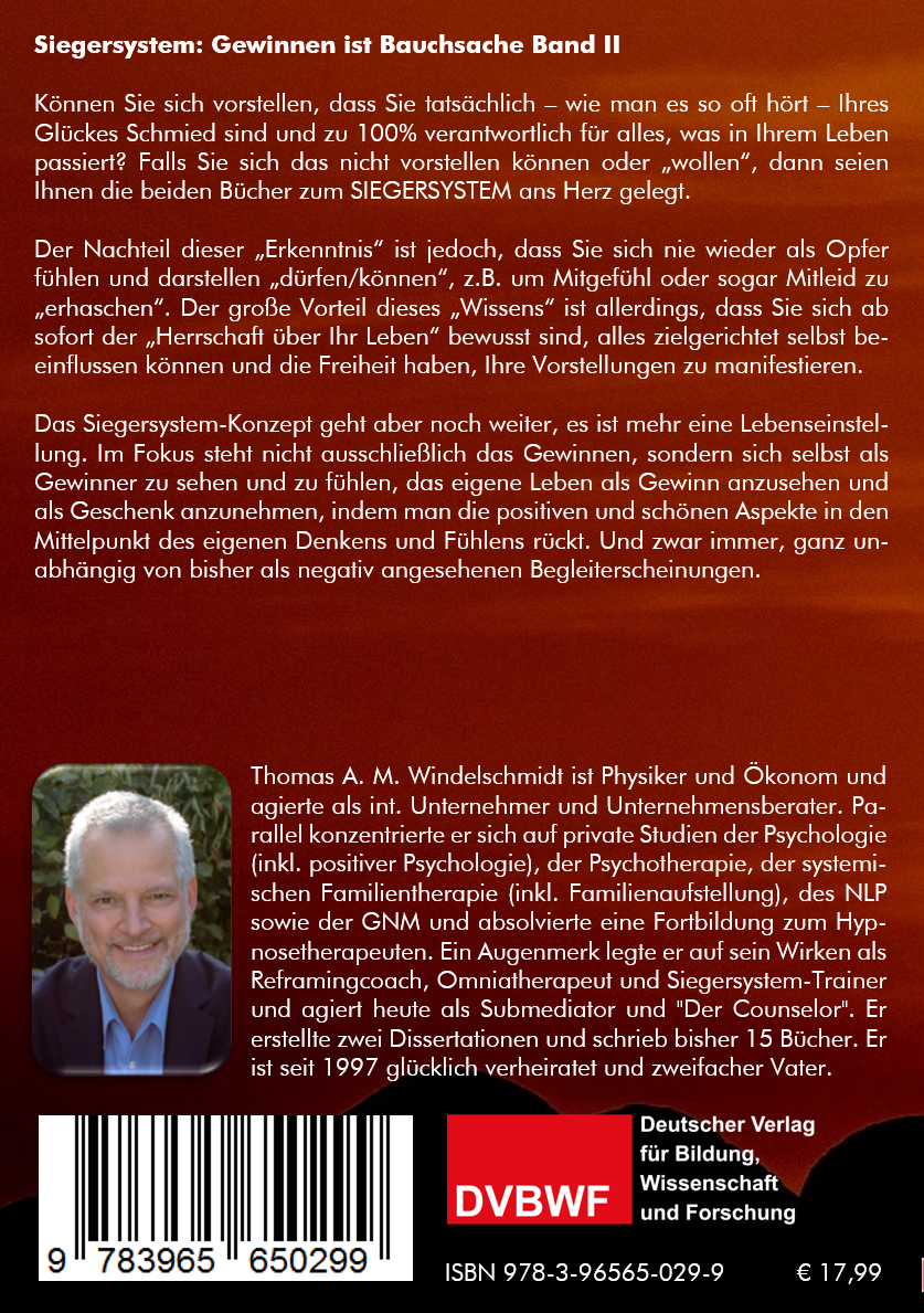 Rückseitencover Siegersystem