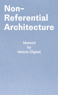 Vorderes Coverbild Non-Referential Architecture