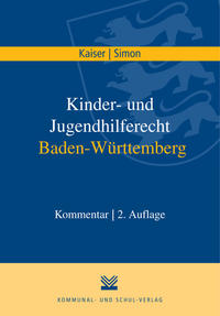 Vorderes Coverbild Kinder- und Jugendhilferecht Baden-Württemberg