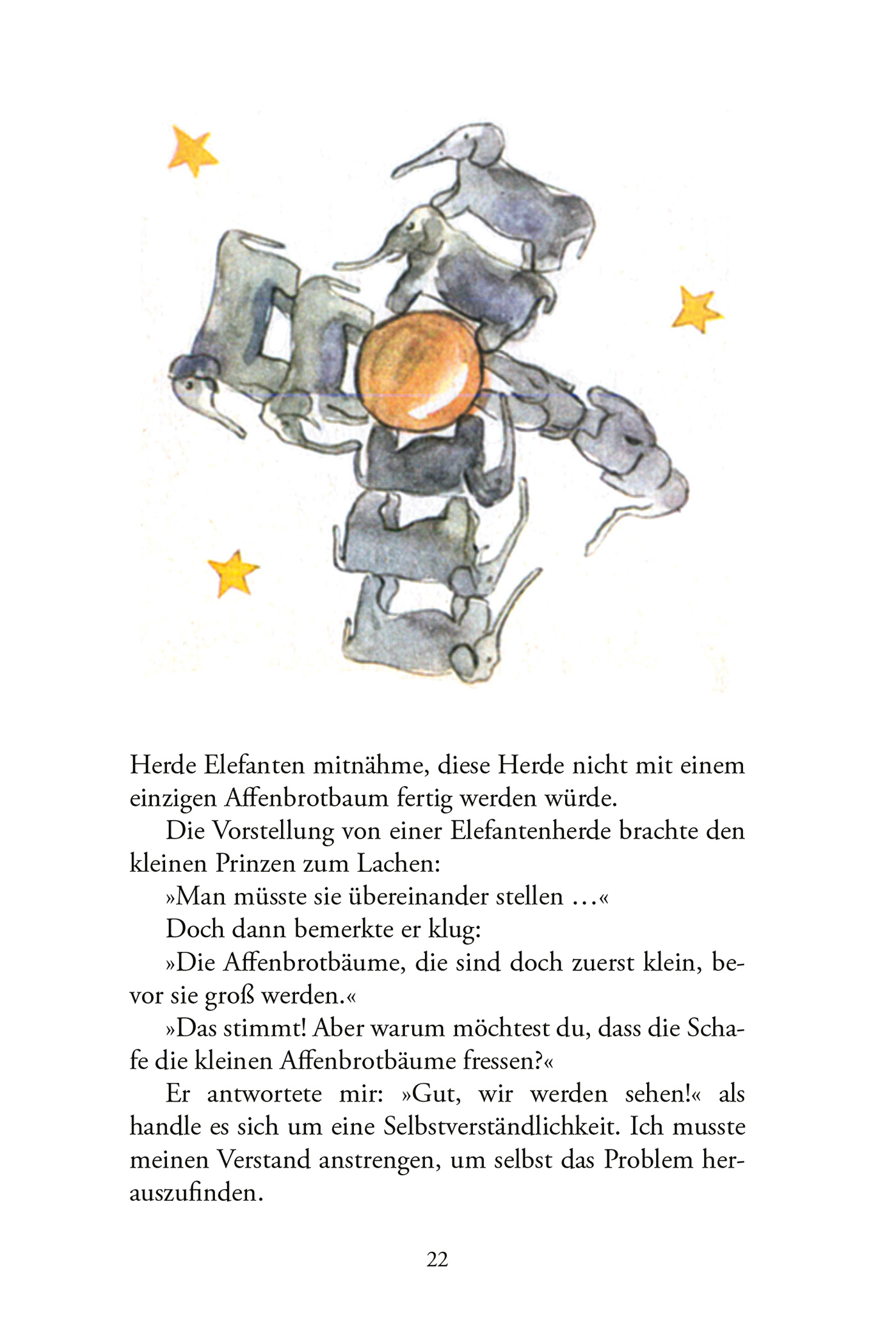 Beispielinhalt (Bild) Der kleine Prinz