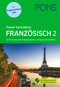 Vorderes Coverbild PONS Power-Sprachkurs Französisch 2