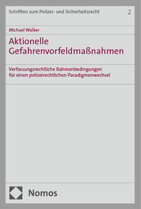 Vorderes Coverbild Aktionelle Gefahrenvorfeldmaßnahmen