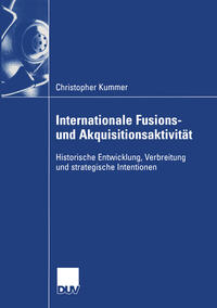 Vorderes Coverbild Internationale Fusions- und Akquisitionsaktivität