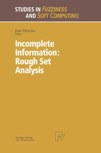 Vorderes Coverbild Incomplete Information: Rough Set Analysis
