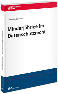 Vorderes Coverbild Minderjährige im Datenschutzrecht