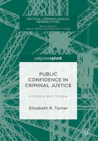 Vorderes Coverbild Public Confidence in Criminal Justice