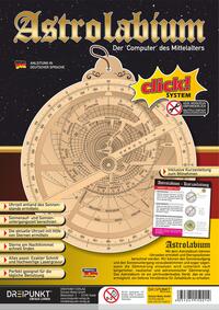 Vorderes Coverbild Bausatz Astrolabium (Deutsche Anleitung)