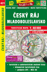 Vorderes Coverbild Ceský ráj / Böhmisches Paradies (Wander - Radkarte 1:40.000)