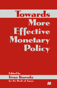 Vorderes Coverbild (hohe Qualität) Towards More Effective Monetary Policy