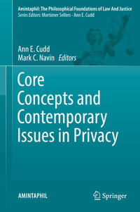 Vorderes Coverbild Core Concepts and Contemporary Issues in Privacy