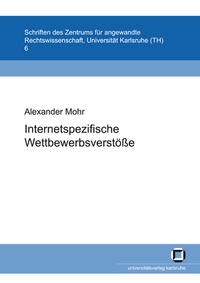 Vorderes Coverbild Internetspezifische Wettbewerbsverstösse
