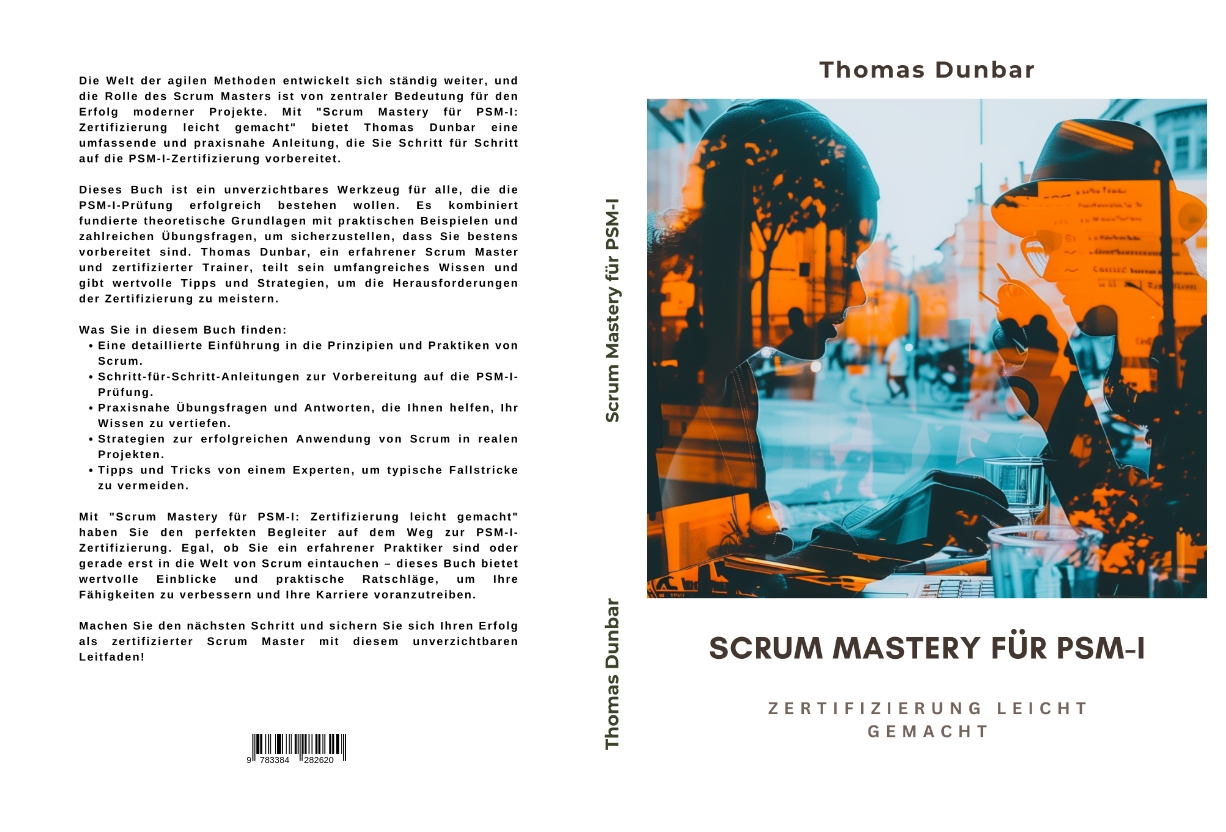 Gesamtes Coverbild Scrum Mastery für PSM-I