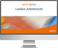Vorderes Coverbild Lexikon Arbeitsrecht 2025 online