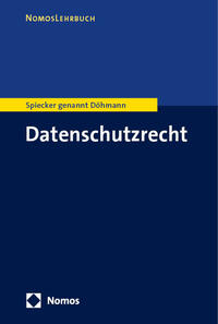 Vorderes Coverbild Datenschutzrecht