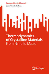 Vorderes Coverbild Thermodynamics of Crystalline Materials