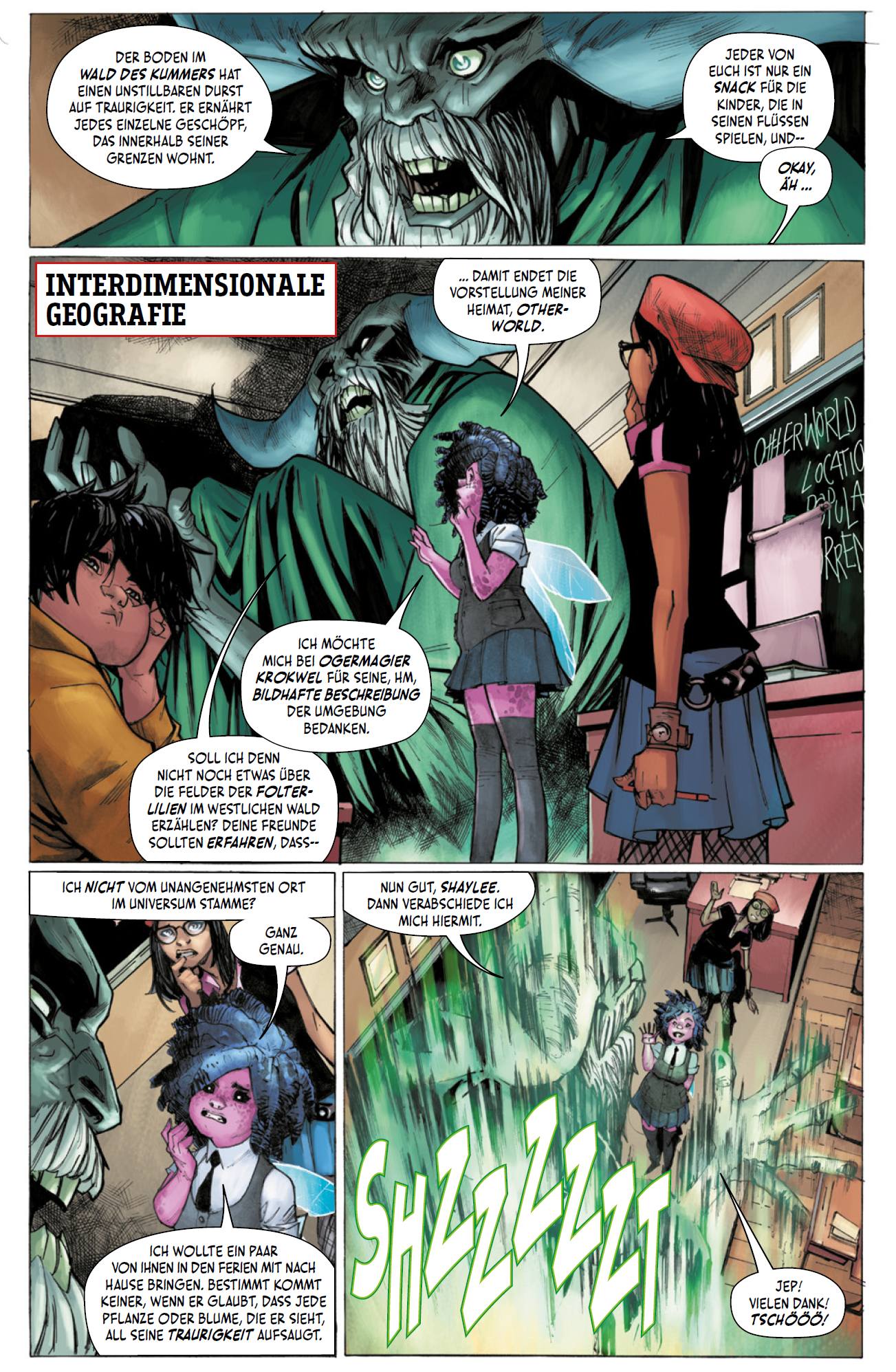 Beispielinhalt (Bild) Strange Academy