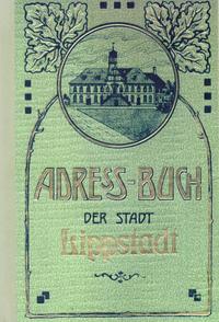 Vorderes Coverbild Adressbuch der Stadt Lippstadt 1906 (Reprint)