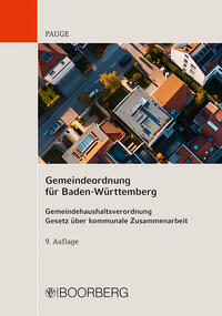 Vorderes Coverbild Gemeindeordnung für Baden-Württemberg