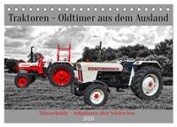 Vorderes Coverbild Traktoren - Oldtimer aus dem Ausland (Tischkalender 2026 DIN A5 quer), CALVENDO Monatskalender