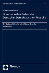 Vorderes Coverbild Literatur in den Farben der Deutschen Demokratischen Republik