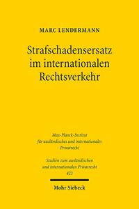 Vorderes Coverbild Strafschadensersatz im internationalen Rechtsverkehr