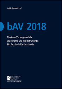 Vorderes Coverbild bAV 2018