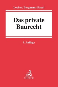 Vorderes Coverbild Das private Baurecht
