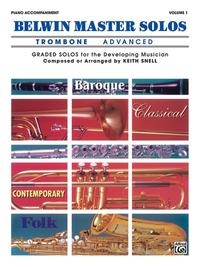 Vorderes Coverbild Belwin Master Solos, Volume 1 (Trombone)