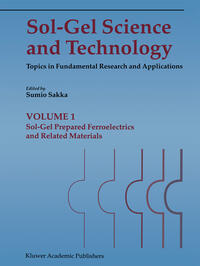Vorderes Coverbild Sol-Gel Science and Technology
