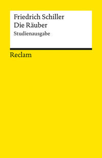 Vorderes Coverbild Die Räuber. Studienausgabe
