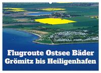 Vorderes Coverbild Flugroute Ostsee Bäder (Wandkalender 2026 DIN A2 quer), CALVENDO Monatskalender