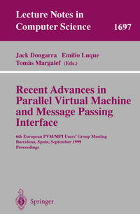 Vorderes Coverbild Recent Advances in Parallel Virtual Machine and Message Passing Interface