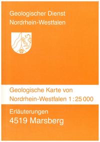 Vorderes Coverbild Geologische Karten von Nordrhein-Westfalen 1:25000 / Geologische Karten von Nordrhein-Westfalen 1 : 25000