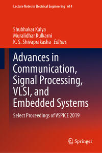 Vorderes Coverbild Advances in Communication, Signal Processing, VLSI, and Embedded Systems