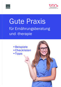 Vorderes Coverbild Gute Praxis für Ernährungsberatung und -therapie