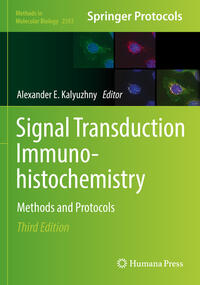 Vorderes Coverbild Signal Transduction Immunohistochemistry