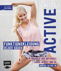 Vorderes Coverbild Alles Active – Funktionskleidung selber nähen