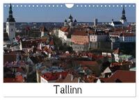 Vorderes Coverbild Tallinn (Wandkalender 2025 DIN A4 quer), CALVENDO Monatskalender