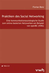 Vorderes Coverbild Praktiken des Social Networking