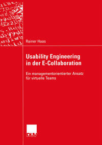 Vorderes Coverbild Usability Engineering in der E-Collaboration