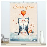 Vorderes Coverbild Secrets of love - mit Liebe durch das Jahr (hochwertiger Premium Wandkalender 2026 DIN A2 hoch), Kunstdruck in Hochglanz