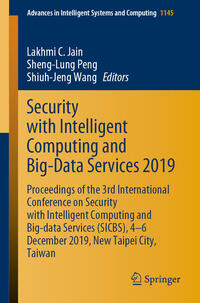 Vorderes Coverbild Security with Intelligent Computing and Big-Data Services 2019