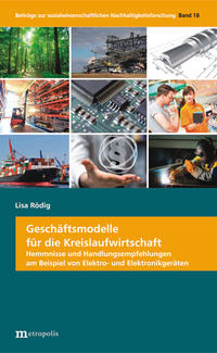Vorderes Coverbild Geschäftsmodelle für die Kreislaufwirtschaft