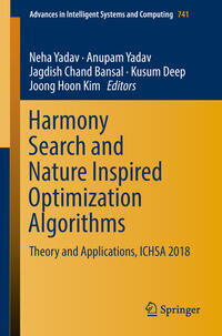 Vorderes Coverbild Harmony Search and Nature Inspired Optimization Algorithms