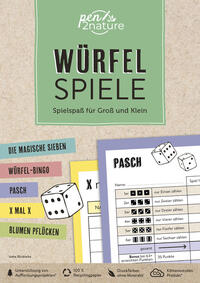 Vorderes Coverbild Würfelspiele | Spielspaß für Groß und Klein
