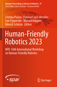 Vorderes Coverbild Human-Friendly Robotics 2023
